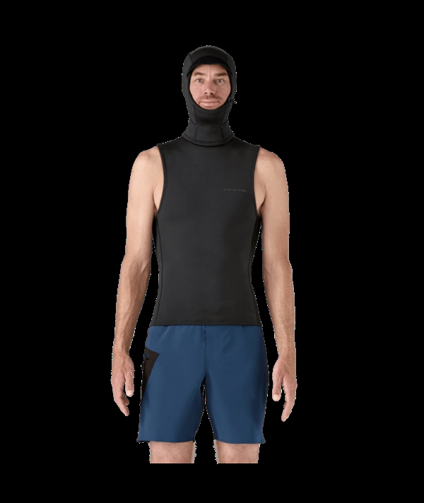 Patagonia Yulex Regulator Hooded Vest - Black